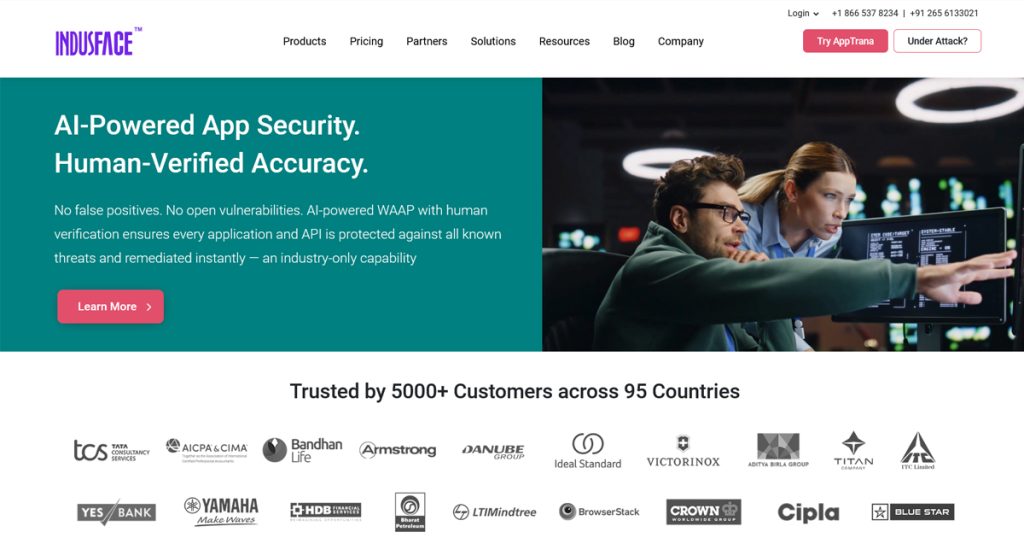 Indusface – Cybersecurity Companies in India 2025