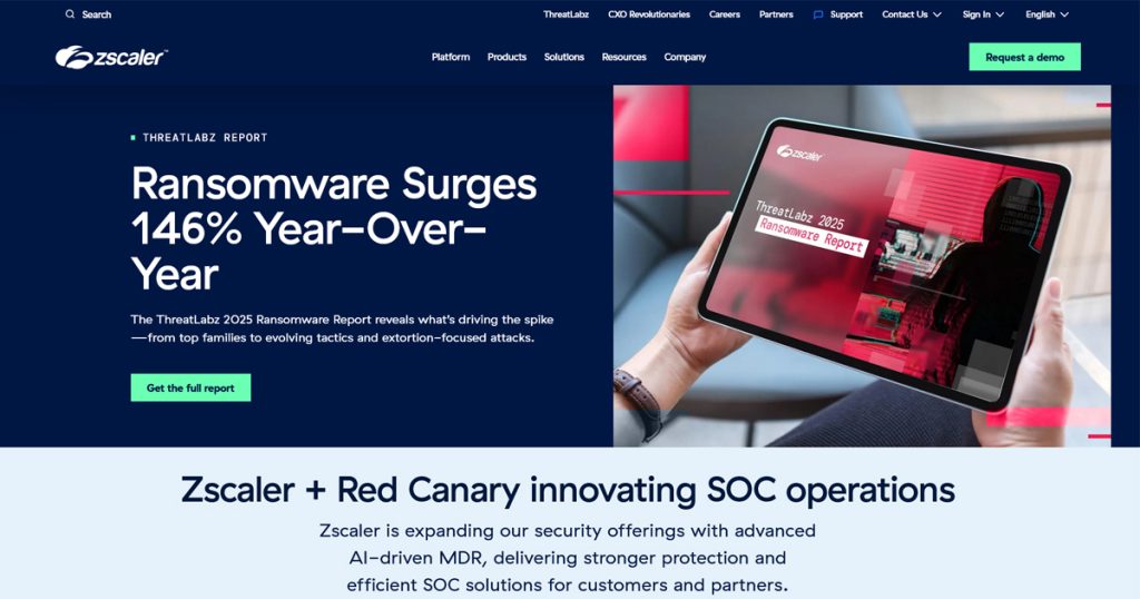 Zscaler India – Cybersecurity Companies in India 2025