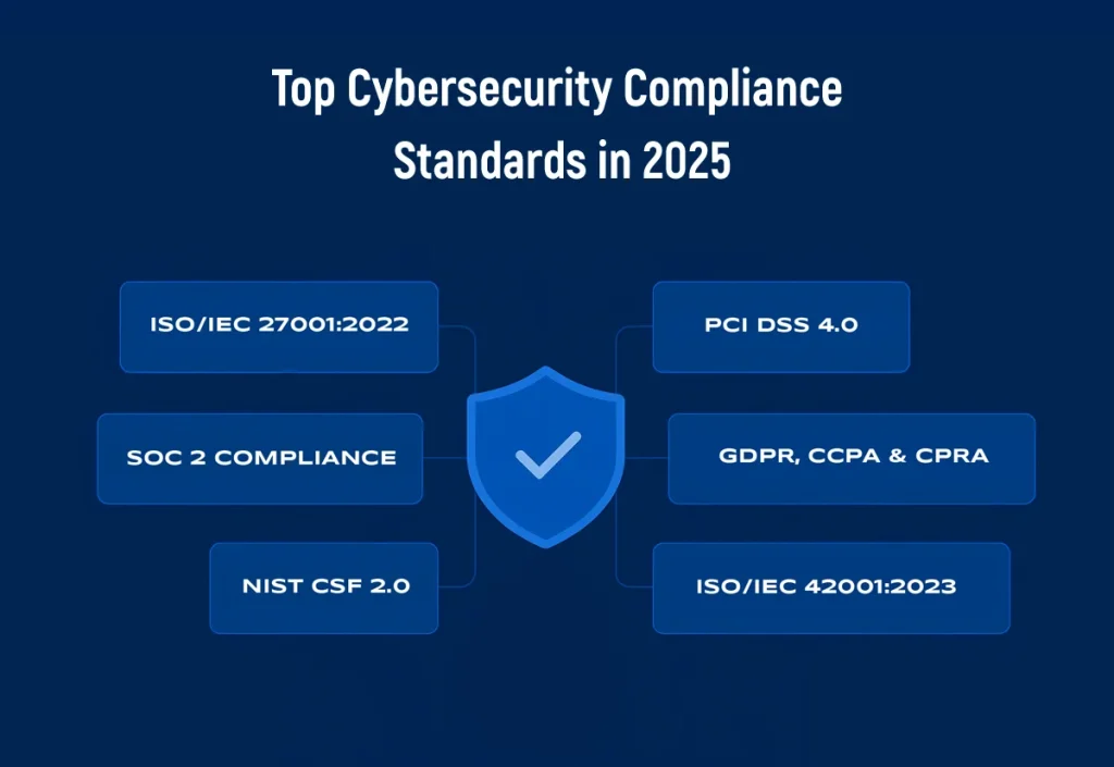 Cybersecurity Compliance Stands in 2025
