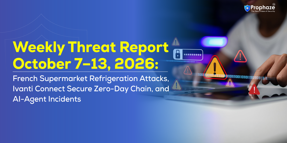 Weekly Threat Report October 7–13, 2026
